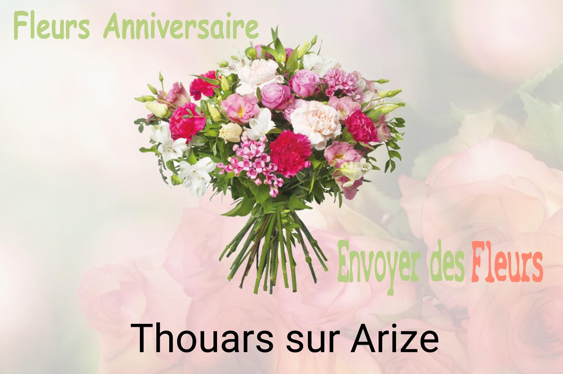 Bouquet de fleurs d’anniversaire livré à Thouars-sur-Arize